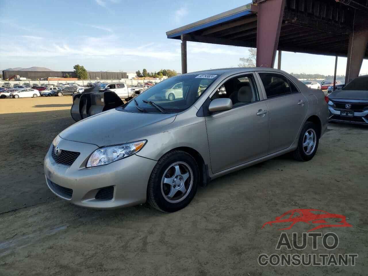 TOYOTA COROLLA 2009 - 1NXBU40E59Z020505
