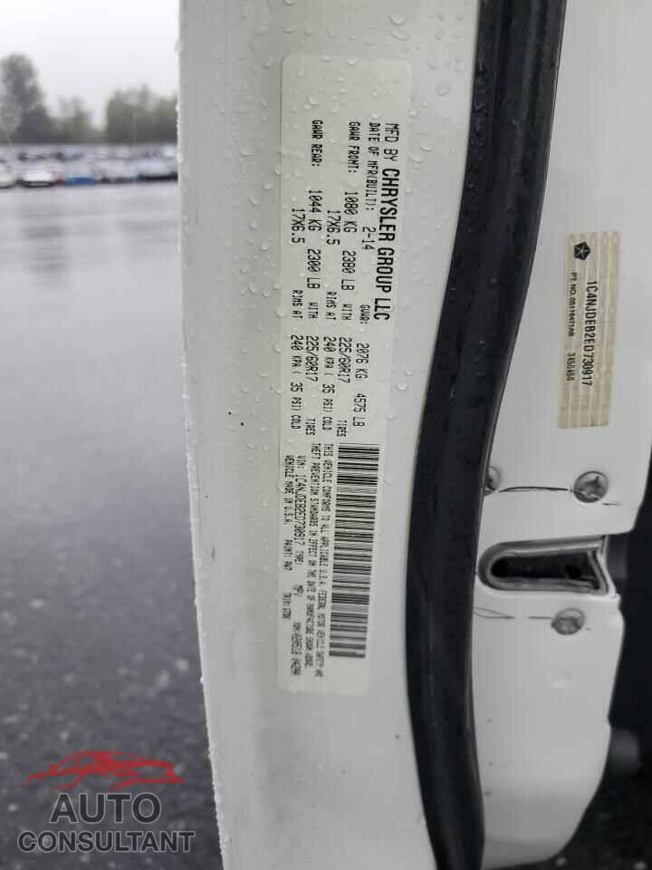 JEEP COMPASS 2014 - 1C4NJDEB2ED730917