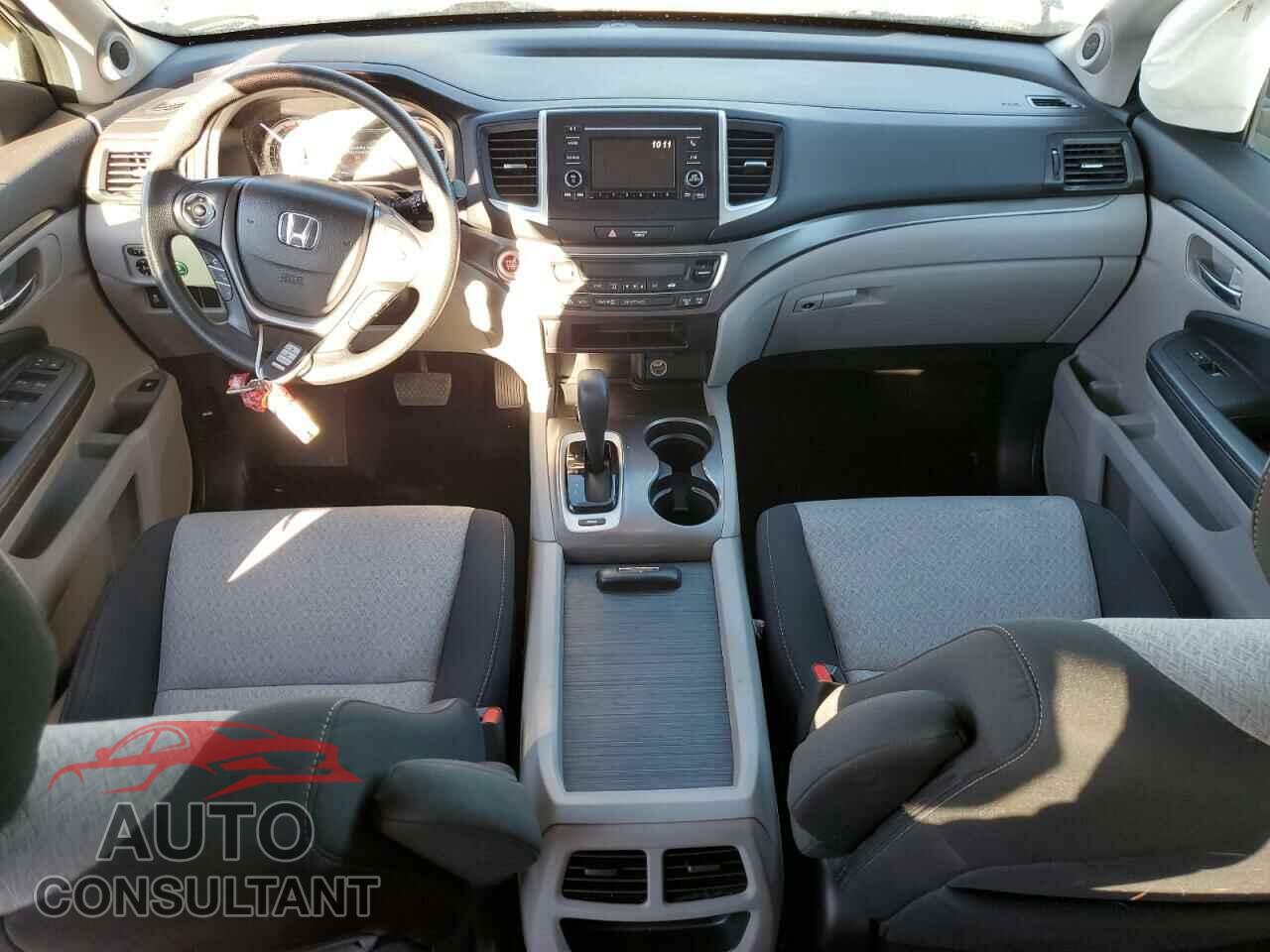HONDA RIDGELINE 2017 - 5FPYK2F48HB007351