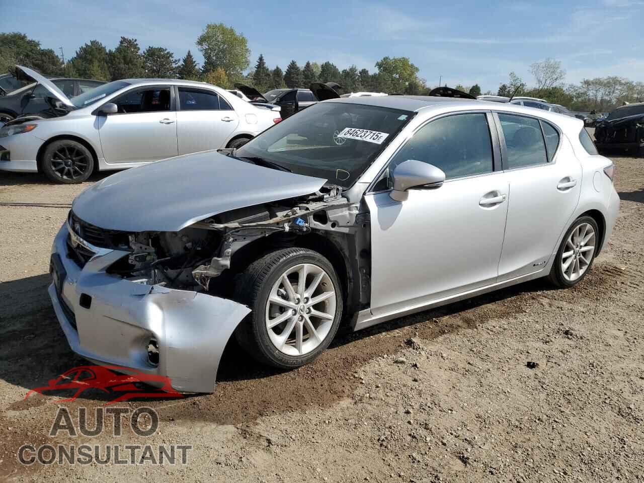 LEXUS CT 200 2012 - JTHKD5BH9C2122263