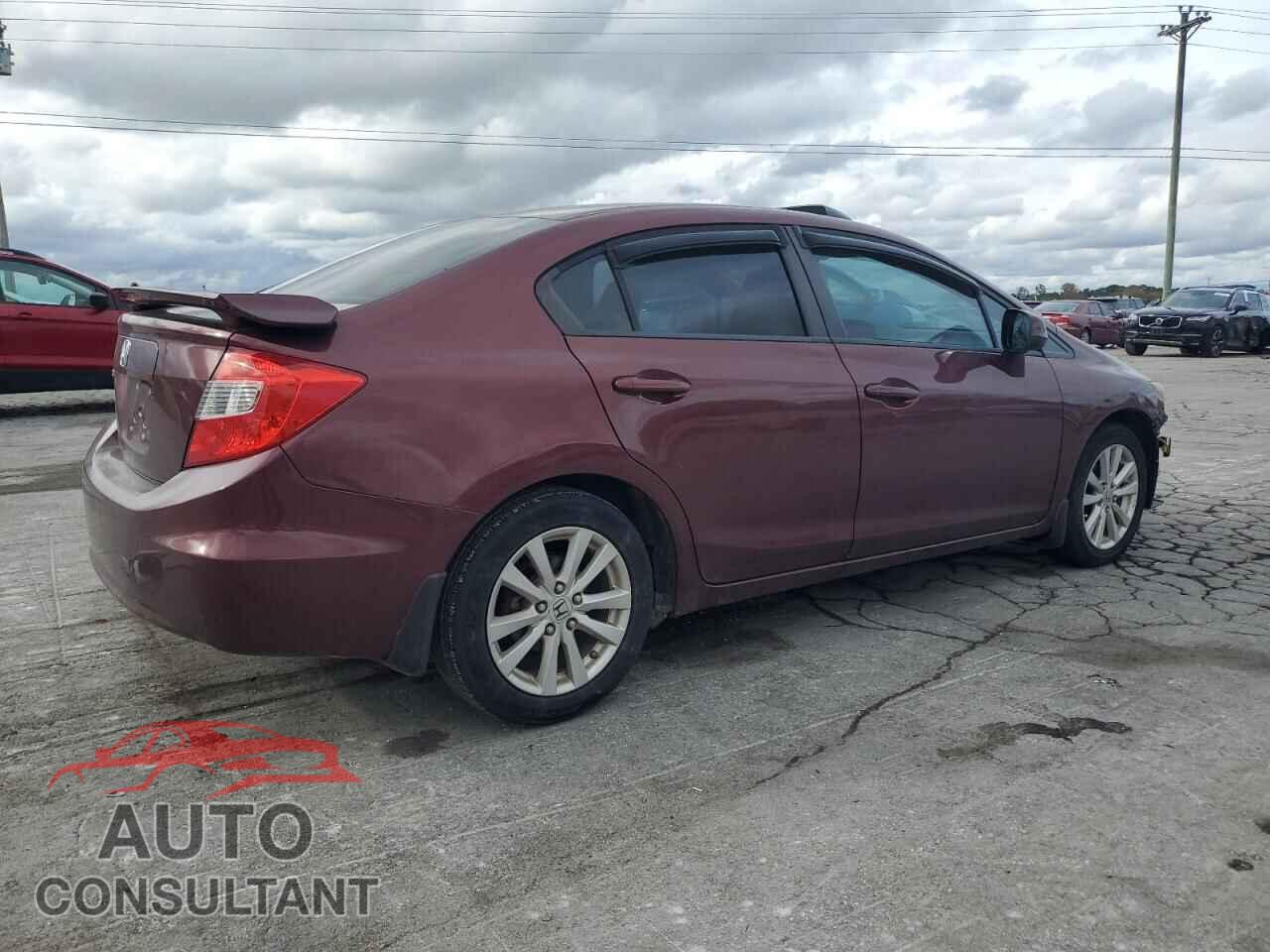 HONDA CIVIC 2012 - 19XFB2F82CE035972