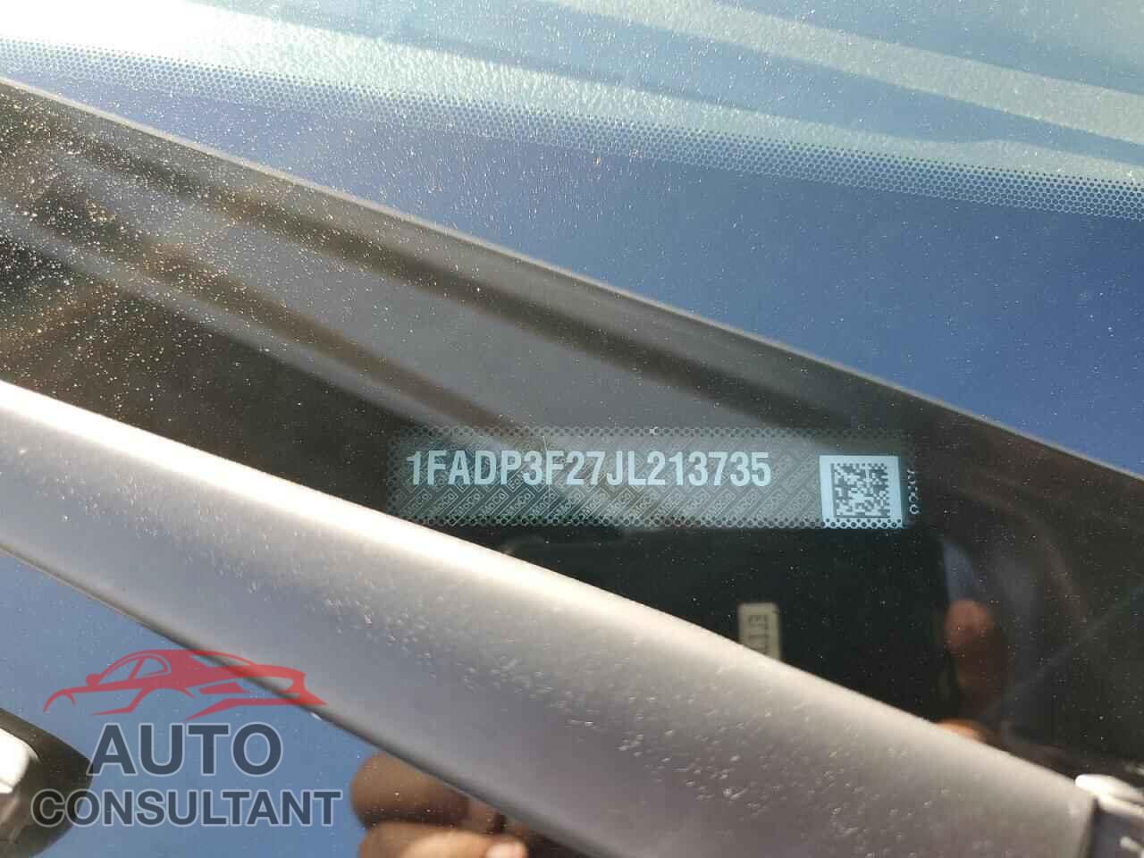 FORD FOCUS 2018 - 1FADP3F27JL213735