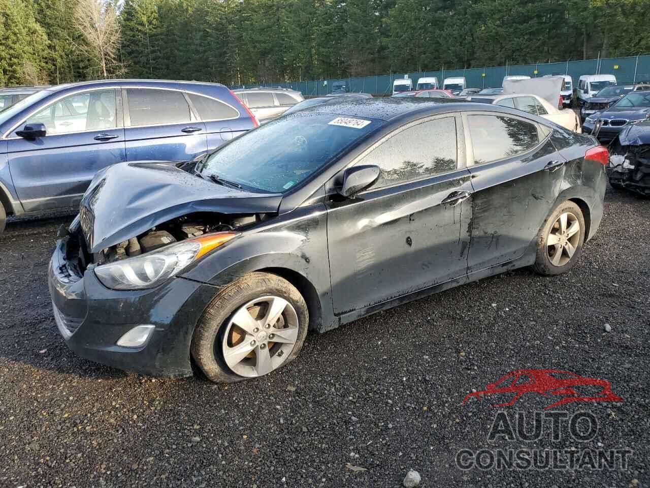 HYUNDAI ELANTRA 2012 - KMHDH4AE9CU399110