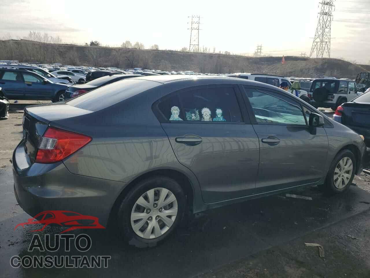 HONDA CIVIC 2012 - 2HGFB2F53CH313273