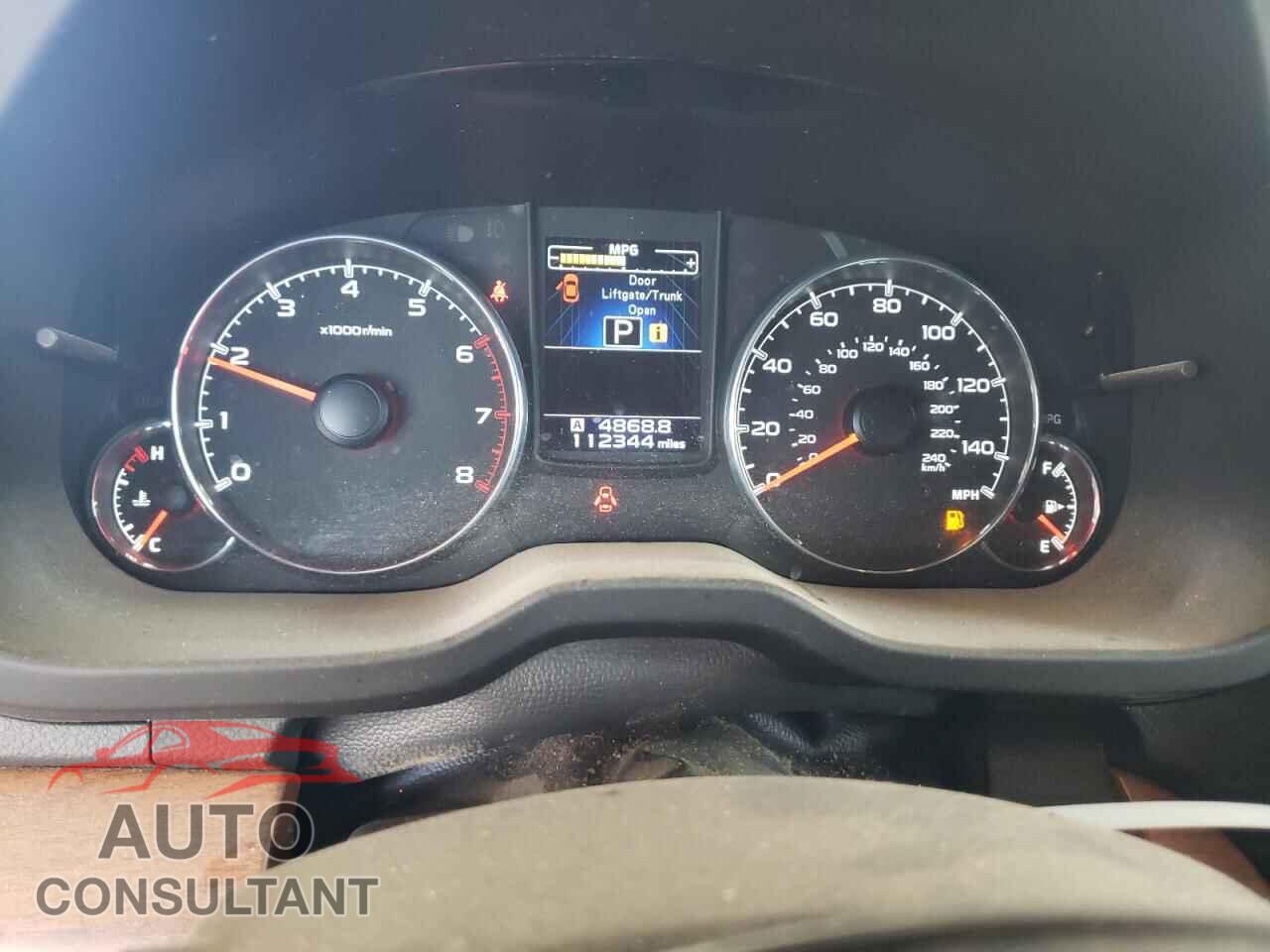 SUBARU OUTBACK 2014 - 4S4BRBLC1E3269349