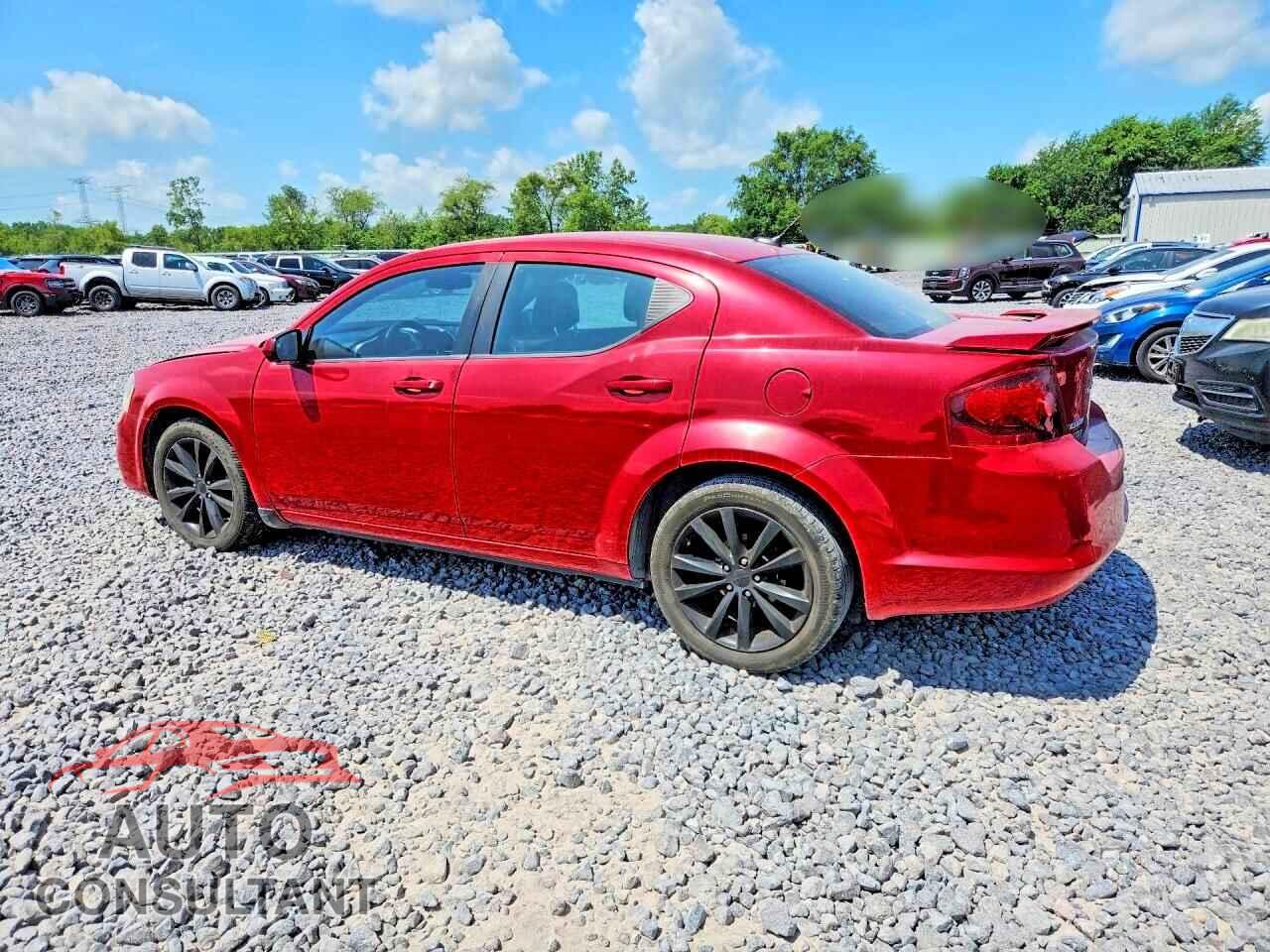DODGE AVENGER 2013 - 1C3CDZCB1DN620257