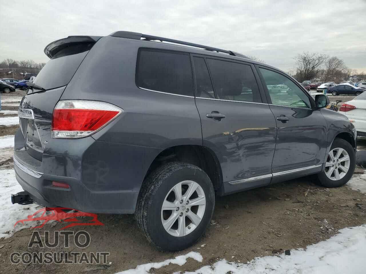 TOYOTA HIGHLANDER 2012 - 5TDBK3EH3CS099384