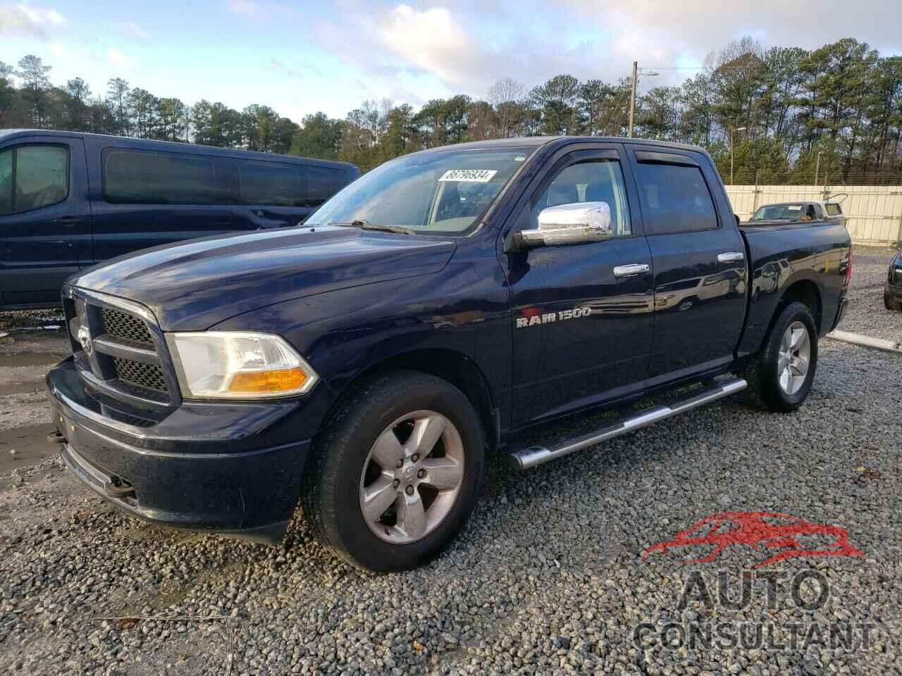 DODGE RAM 1500 2012 - 1C6RD7KP3CS319357