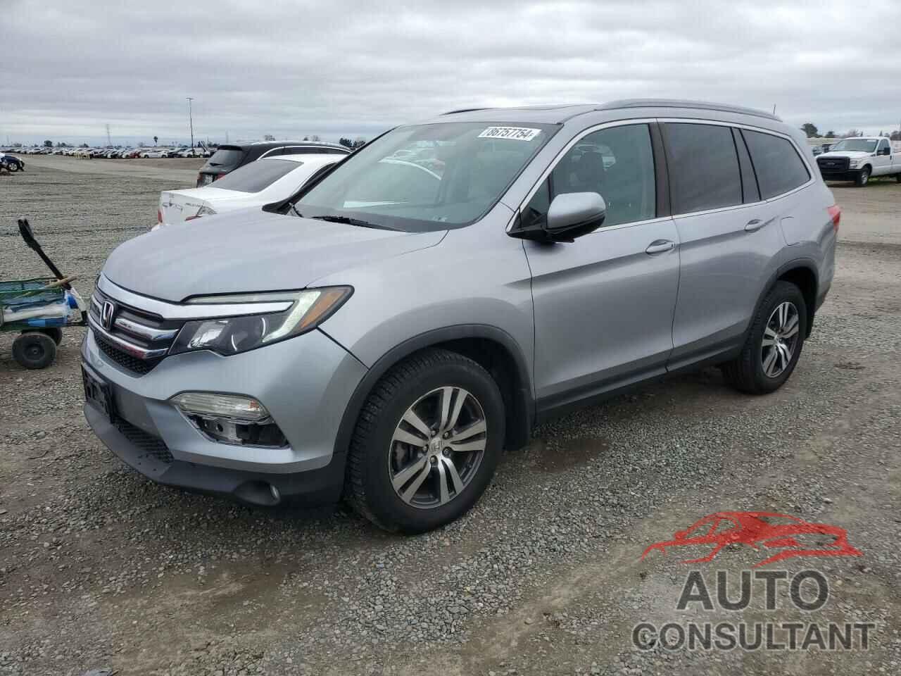 HONDA PILOT 2017 - 5FNYF5H51HB037733