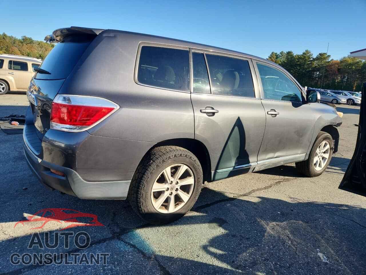 TOYOTA HIGHLANDER 2012 - 5TDBK3EH1CS151403