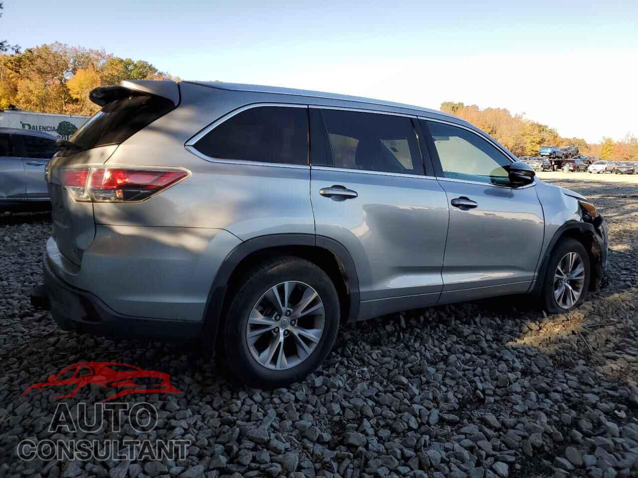 TOYOTA HIGHLANDER 2015 - 5TDJKRFH6FS200435