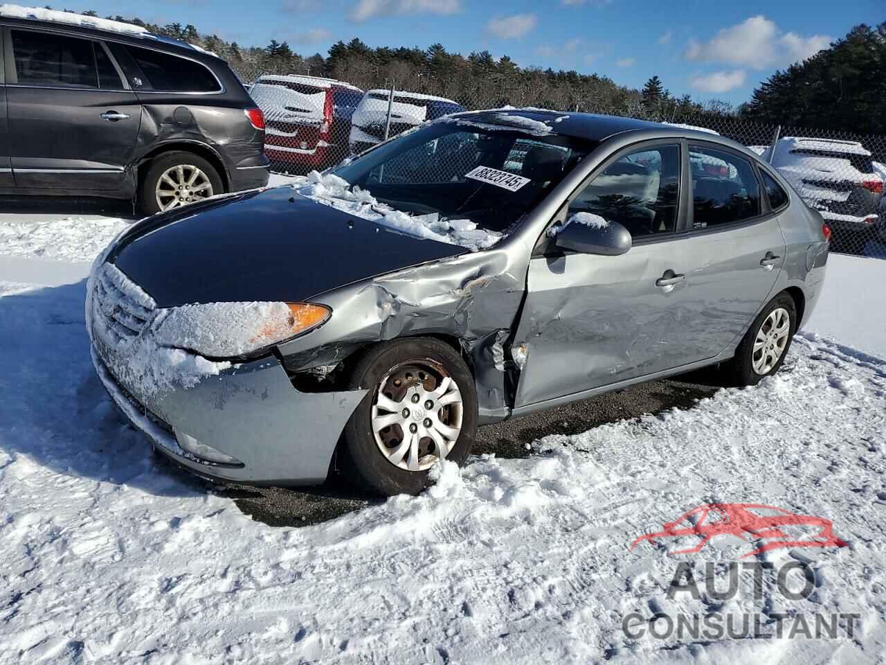 HYUNDAI ELANTRA 2010 - KMHDU4AD5AU193699