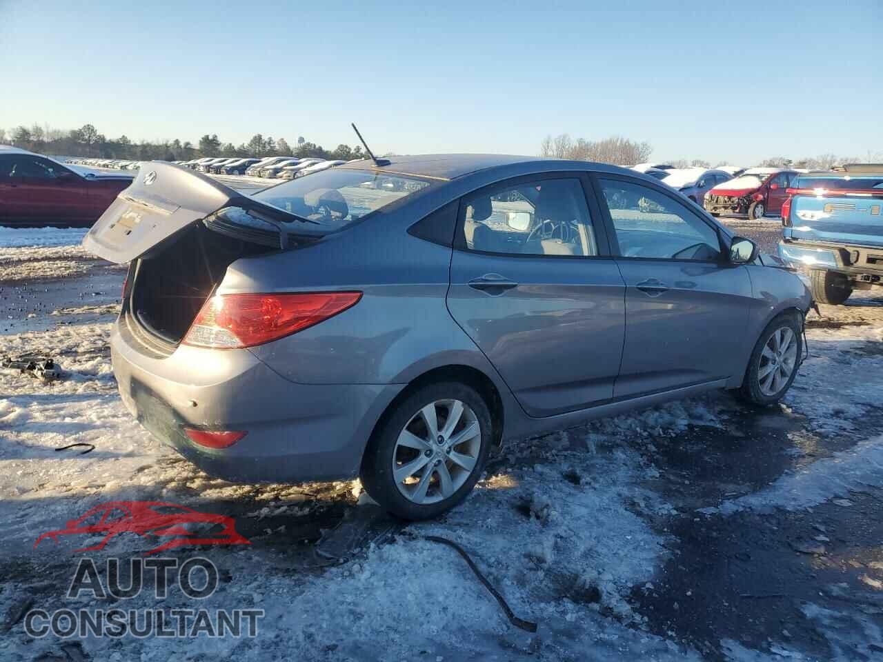 HYUNDAI ACCENT 2014 - KMHCU4AE9EU736353