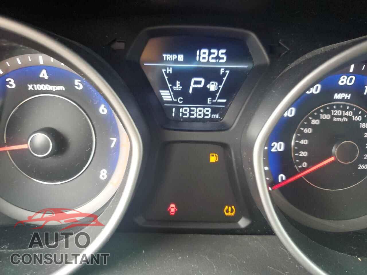 HYUNDAI ELANTRA 2014 - KMHDH4AEXEU031506