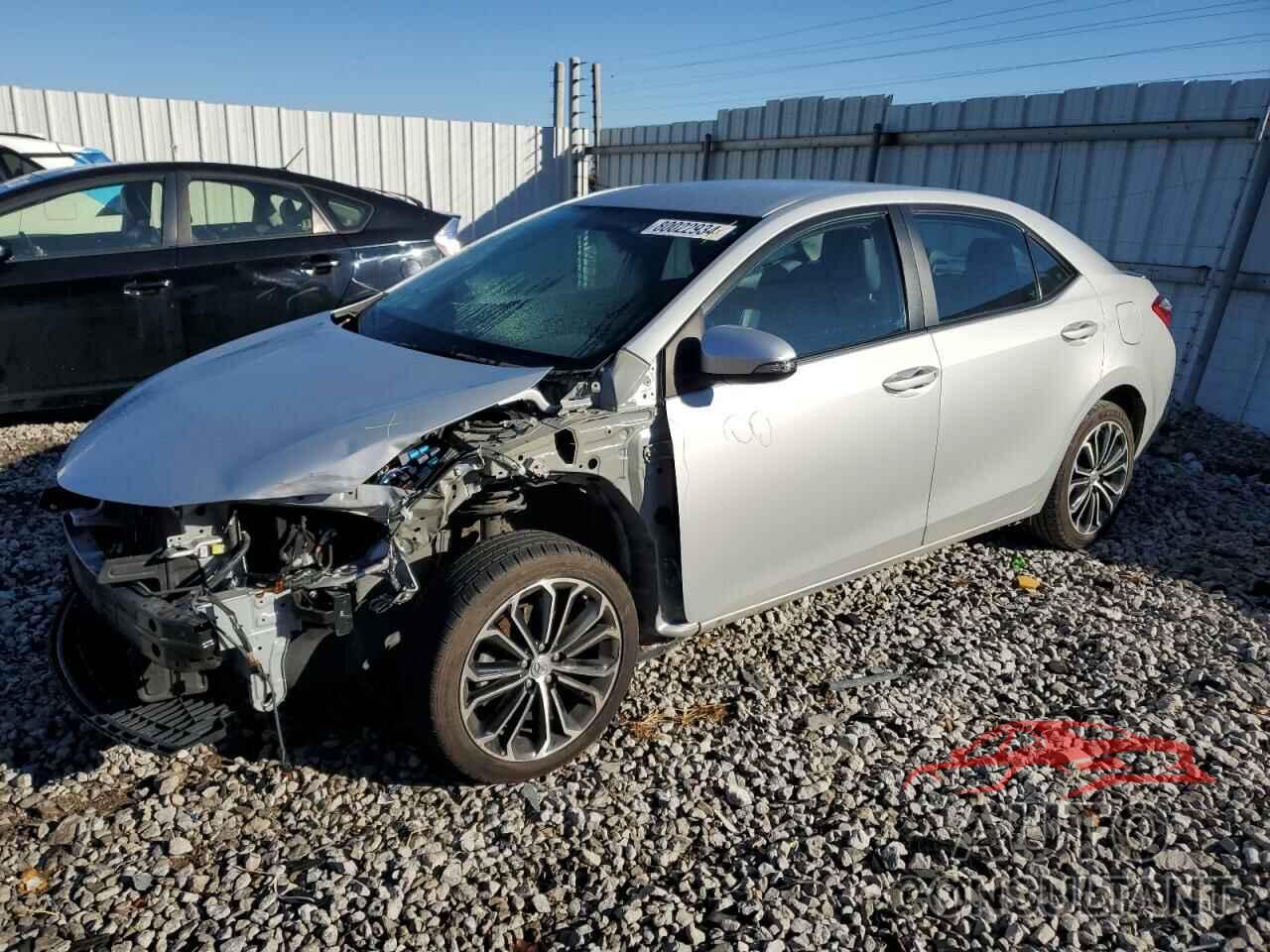 TOYOTA COROLLA 2016 - 2T1BURHE0GC499352
