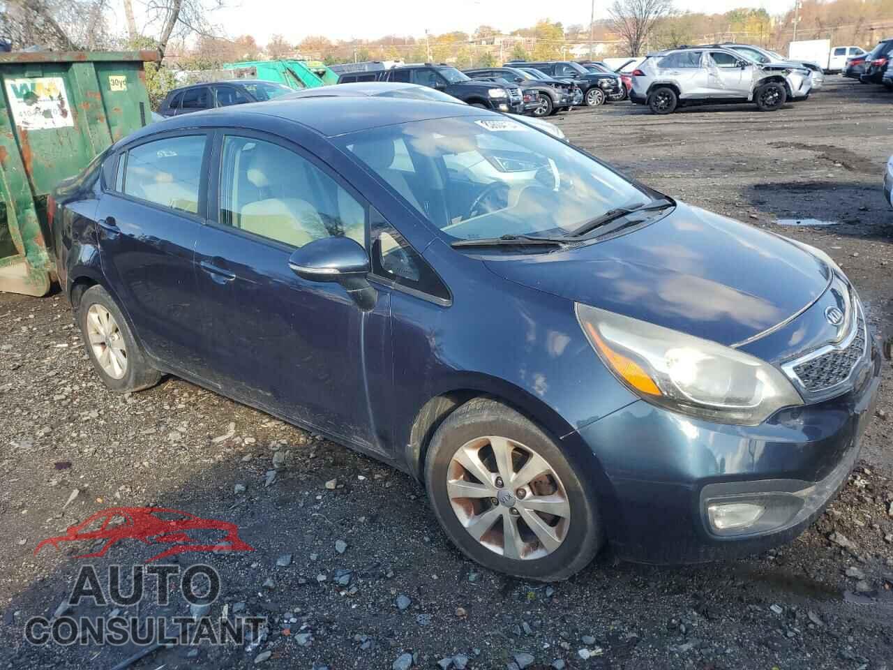 KIA RIO 2012 - KNADN4A39C6056455