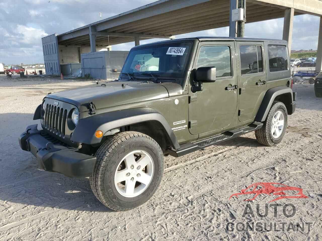 JEEP WRANGLER 2016 - 1C4BJWDGXGL107162