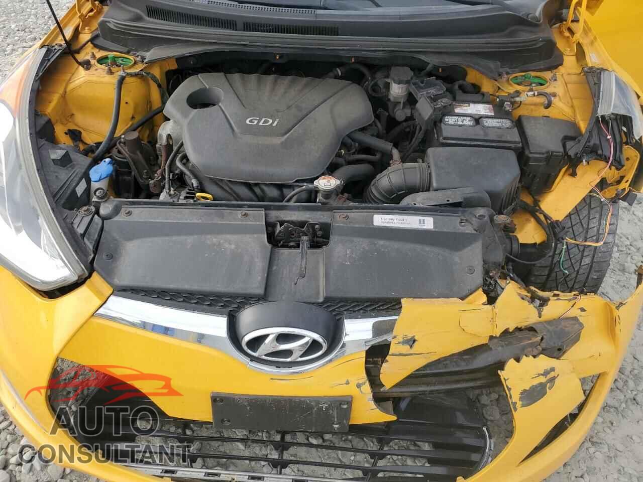 HYUNDAI VELOSTER 2012 - KMHTC6AD2CU072352