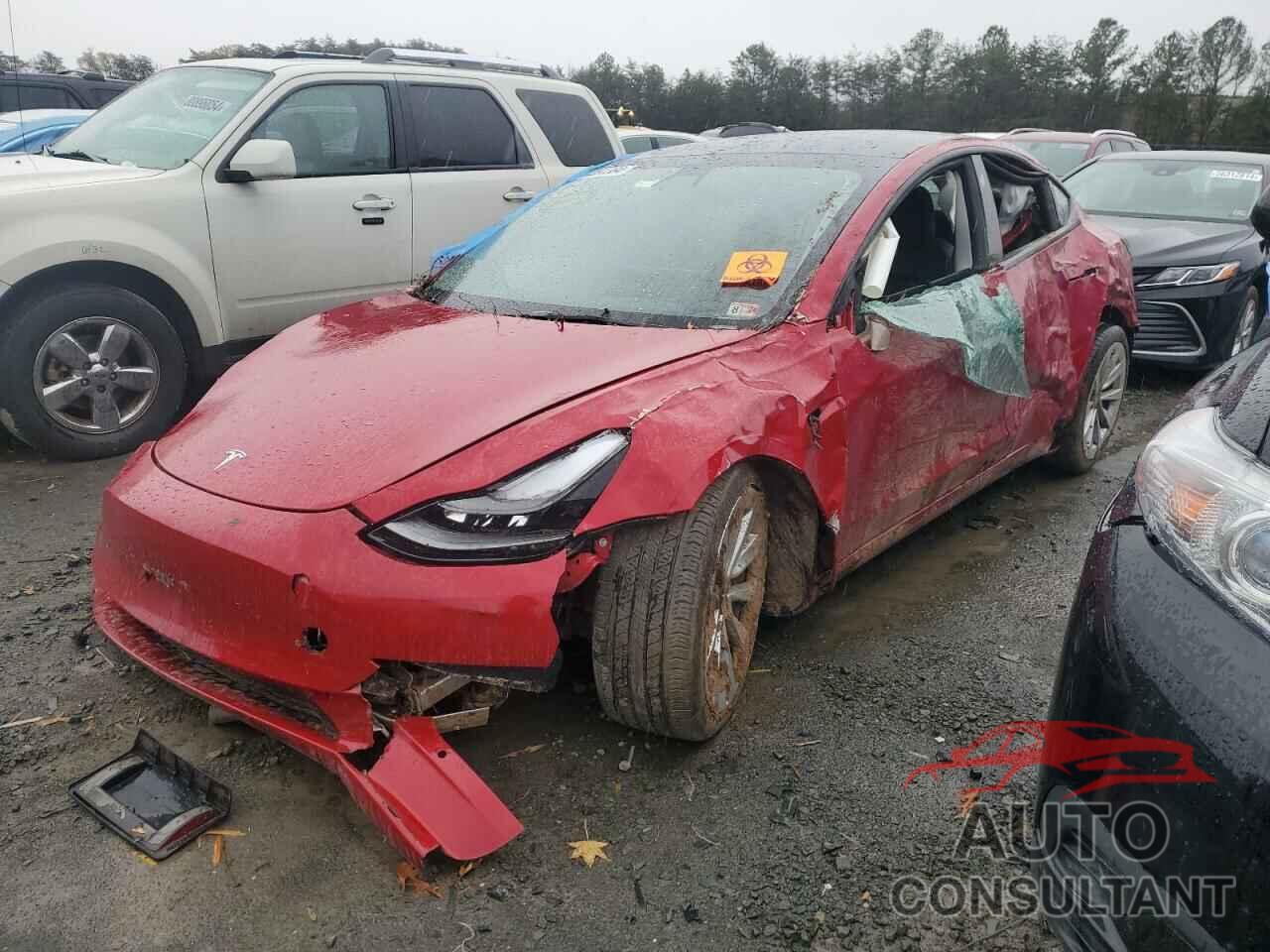 TESLA MODEL 3 2022 - 5YJ3E1EB9NF155444