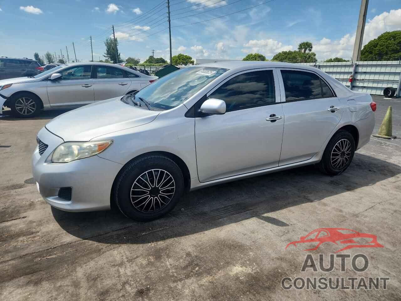 TOYOTA COROLLA 2009 - JTDBL40EX99041487