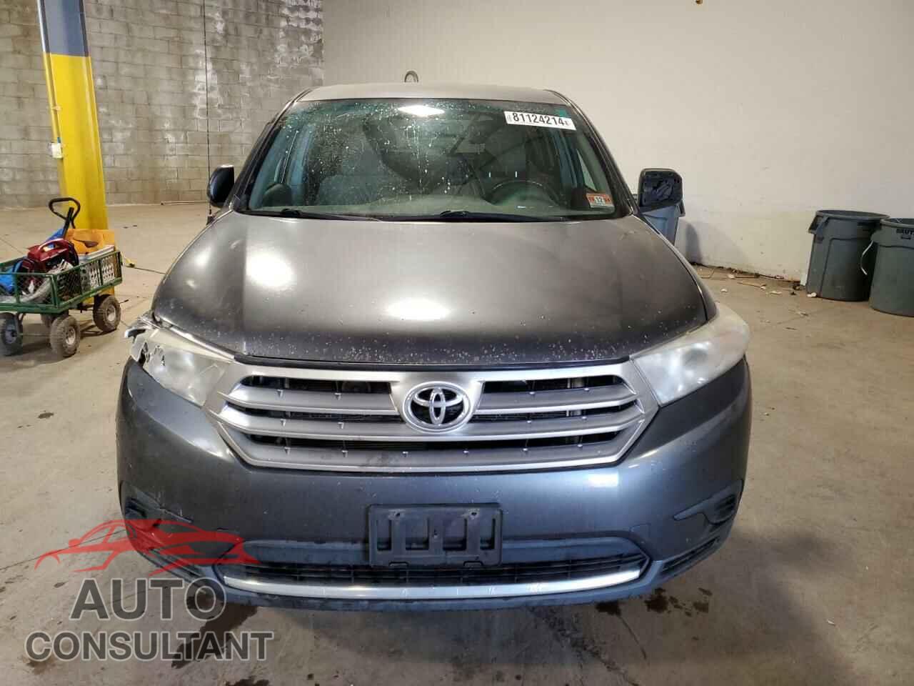 TOYOTA HIGHLANDER 2011 - 5TDZK3EH5BS049177