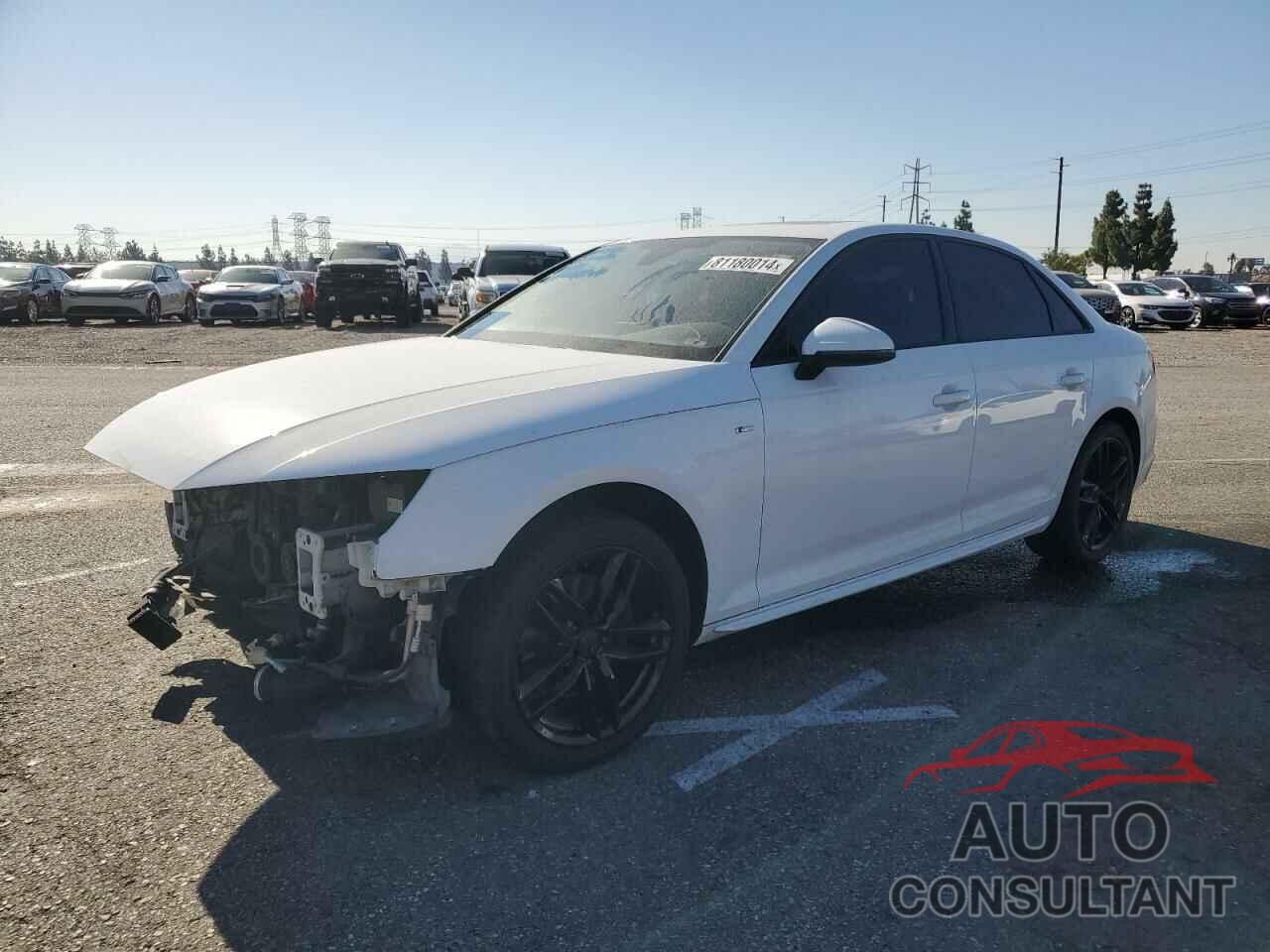 AUDI A4 2017 - WAUKMAF48HN042473