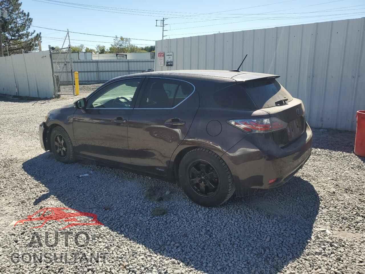 LEXUS CT 200 2012 - JTHKD5BH2C2106972
