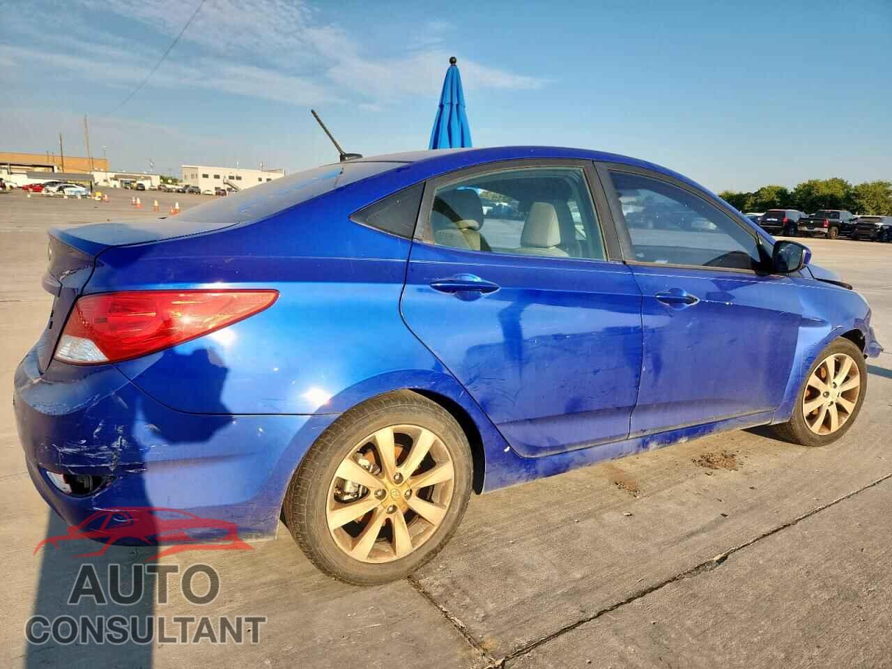 HYUNDAI ACCENT 2013 - KMHCU4AE9DU278523