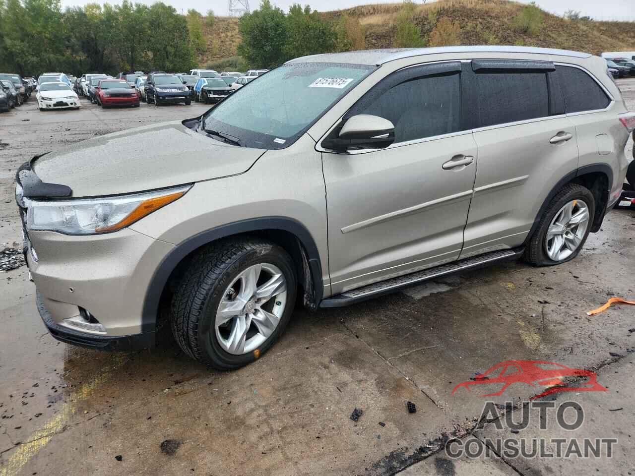 TOYOTA HIGHLANDER 2014 - 5TDDKRFH3ES055673