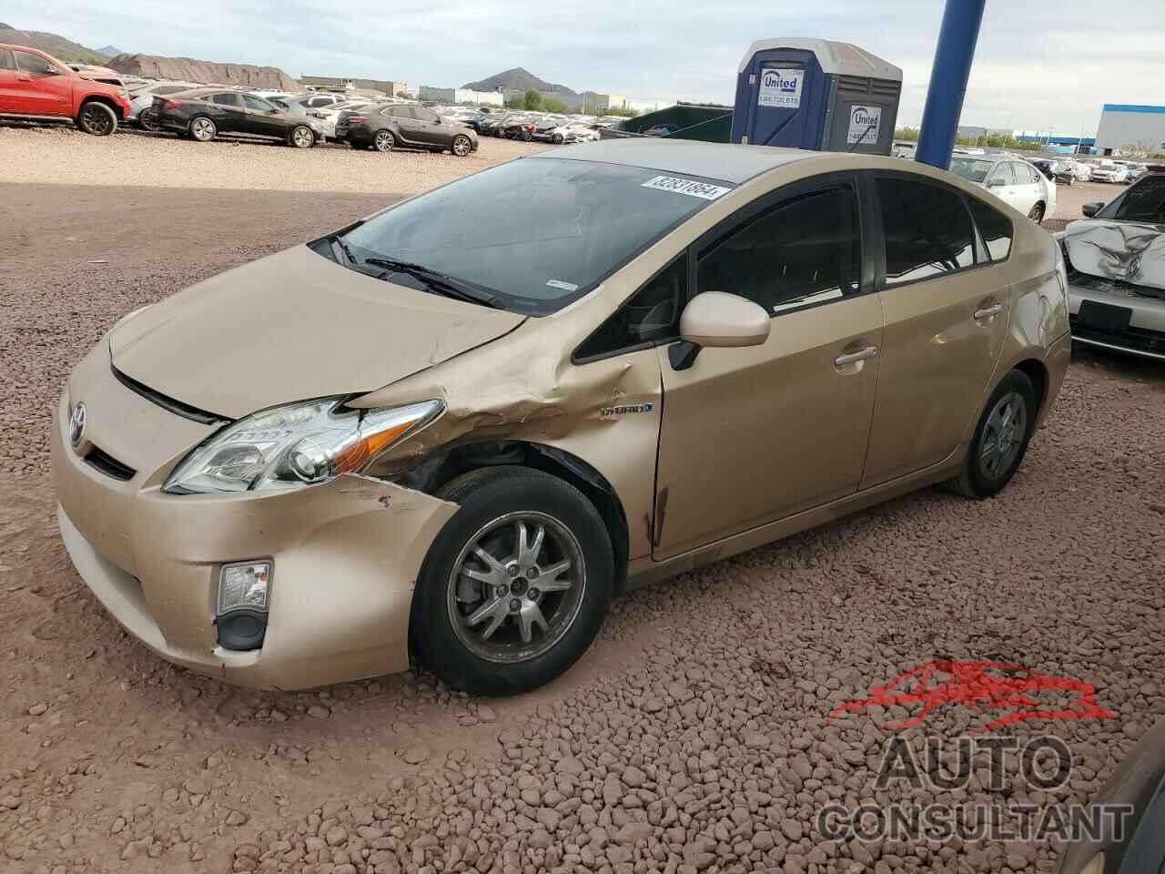 TOYOTA PRIUS 2010 - JTDKN3DU8A0070002