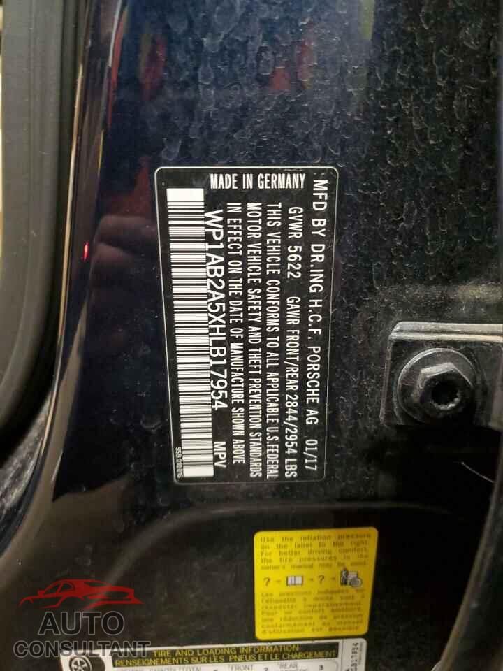 PORSCHE MACAN 2017 - WP1AB2A5XHLB17954