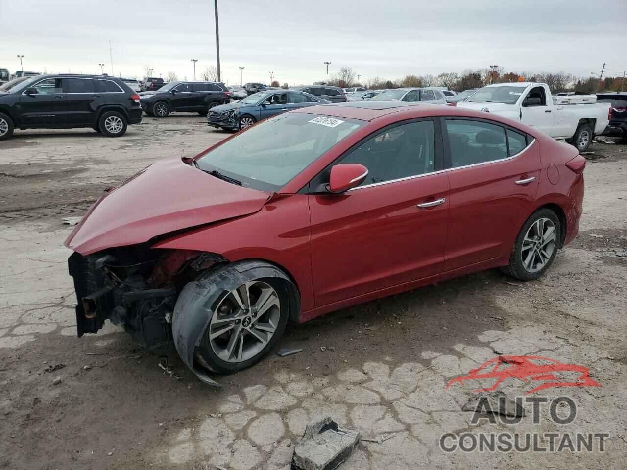 HYUNDAI ELANTRA 2017 - KMHD84LF0HU193655