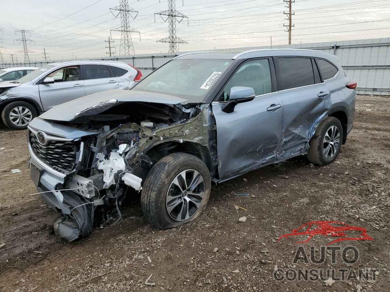 TOYOTA HIGHLANDER 2020 - 5TDGZRBH1LS052265