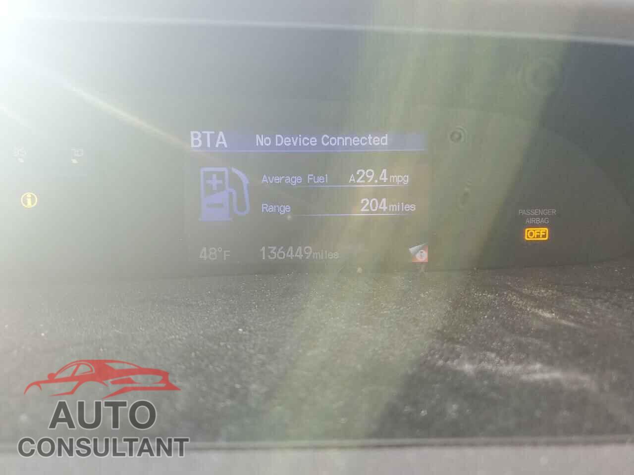 HONDA CIVIC 2012 - 19XFB2F82CE333700