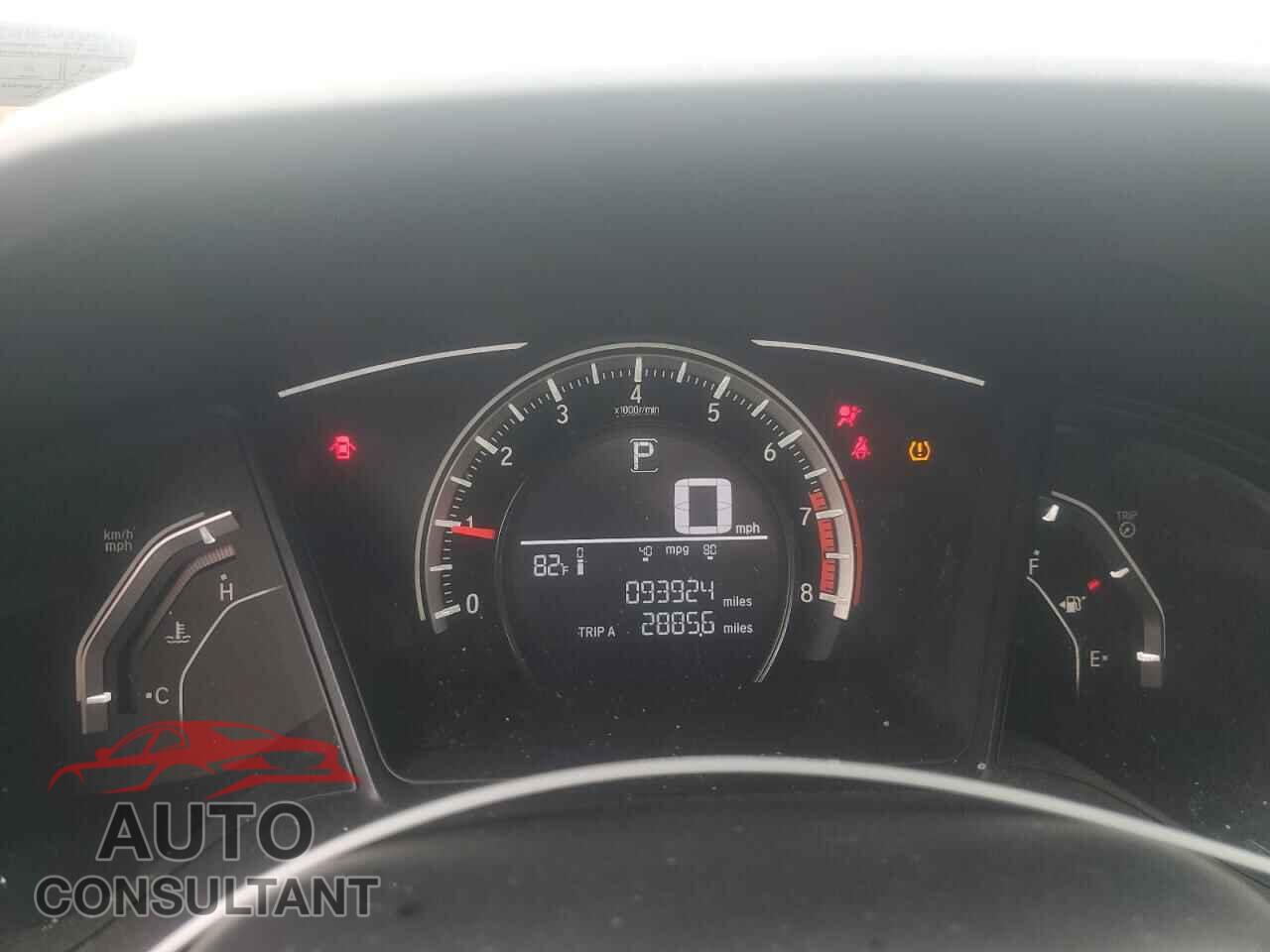 HONDA CIVIC 2017 - 19XFC2F59HE223334