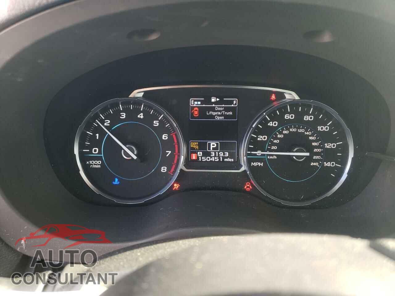 SUBARU FORESTER 2017 - JF2SJAJC4HH593798