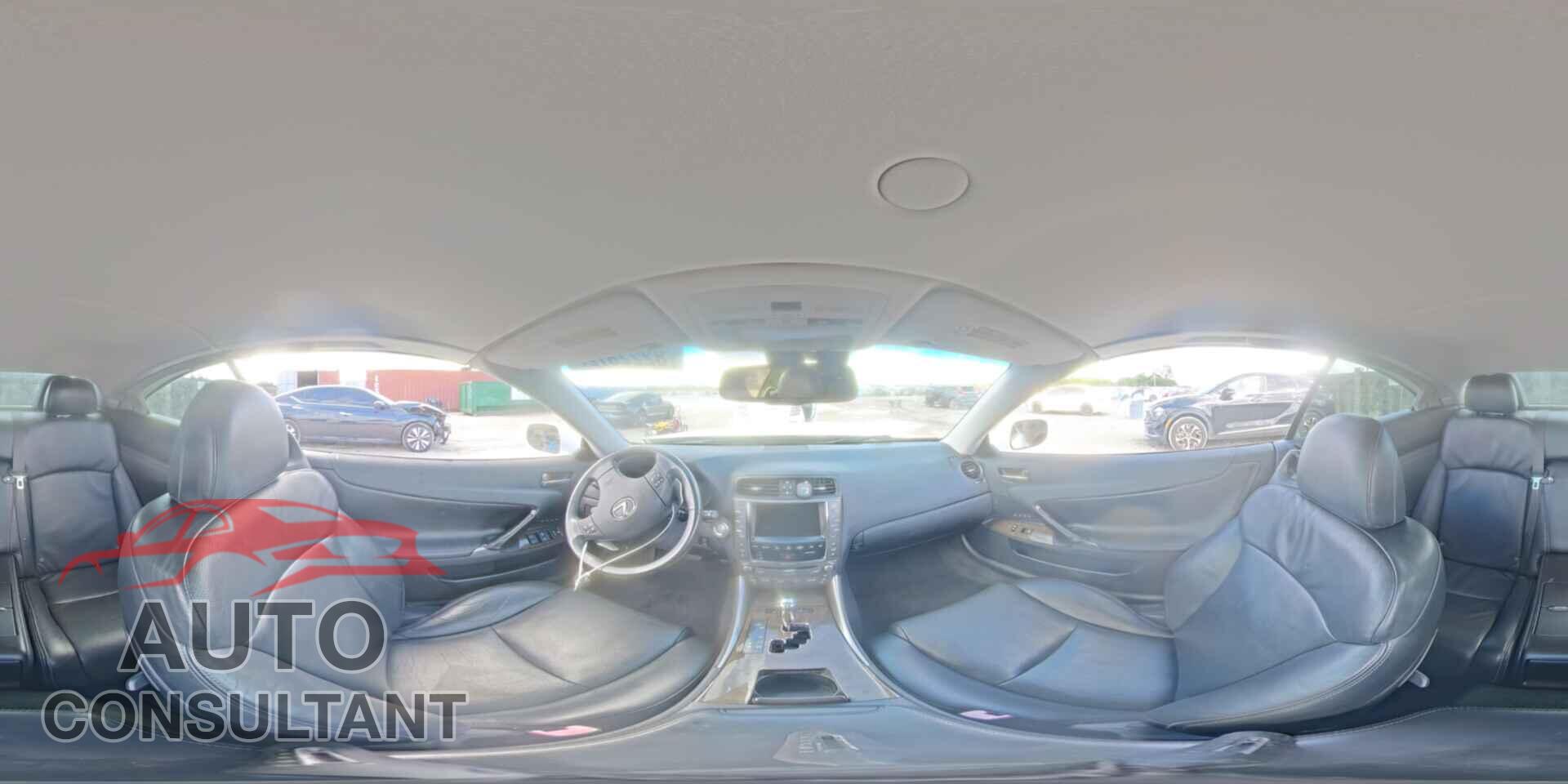 LEXUS IS 2010 - JTHFF2C23A2512695