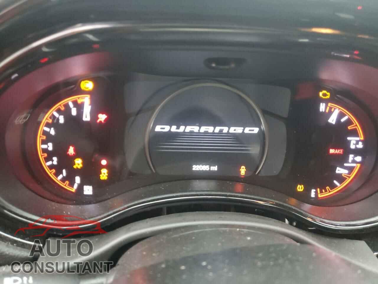 DODGE DURANGO 2022 - 1C4RDJDG3NC213426