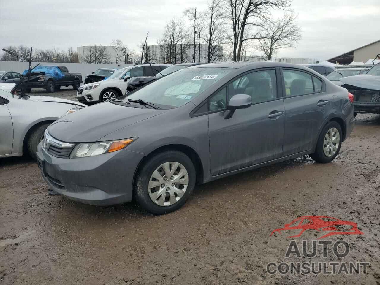 HONDA CIVIC 2012 - 2HGFB2F56CH606679