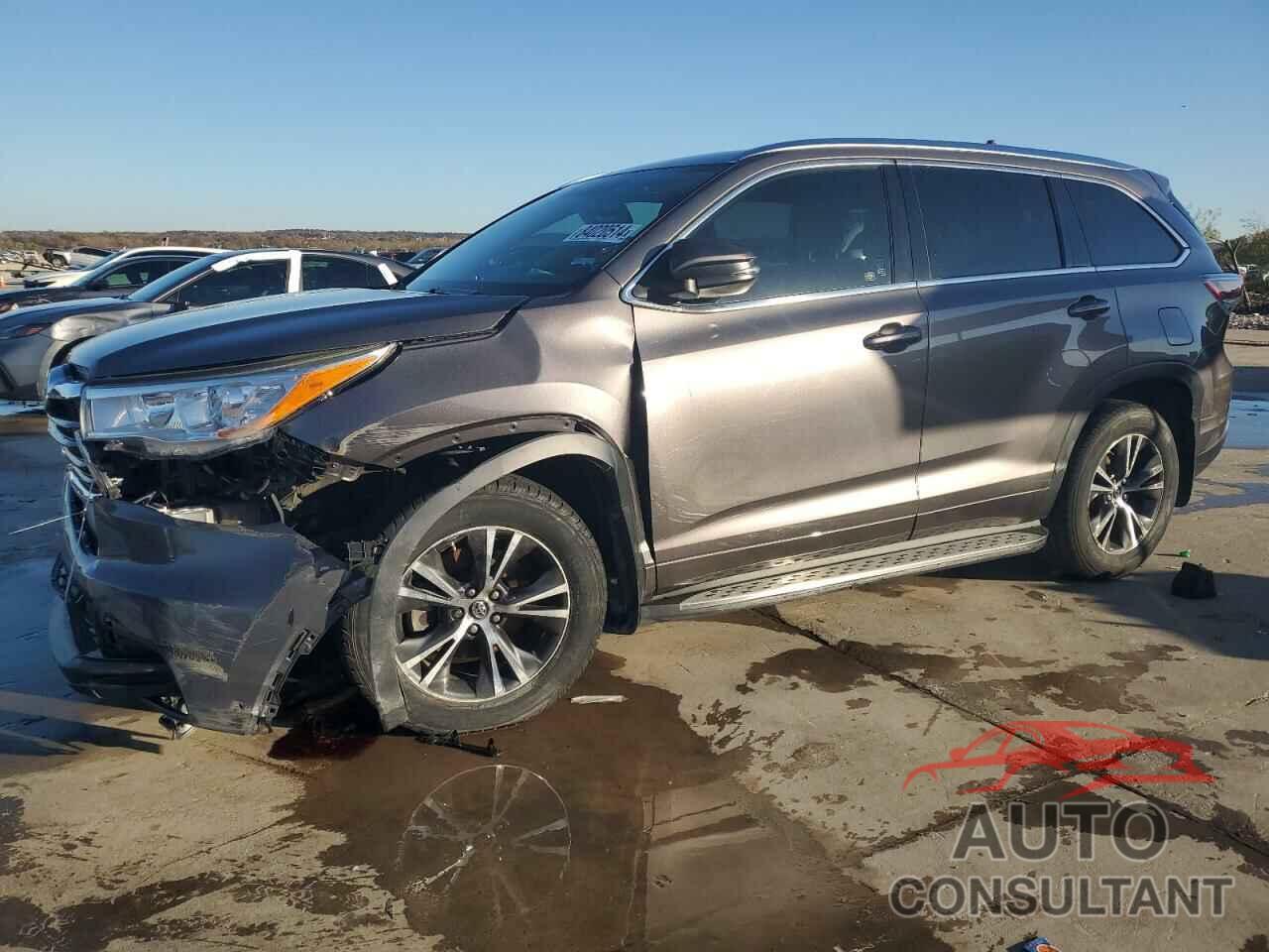 TOYOTA HIGHLANDER 2016 - 5TDKKRFH1GS507047