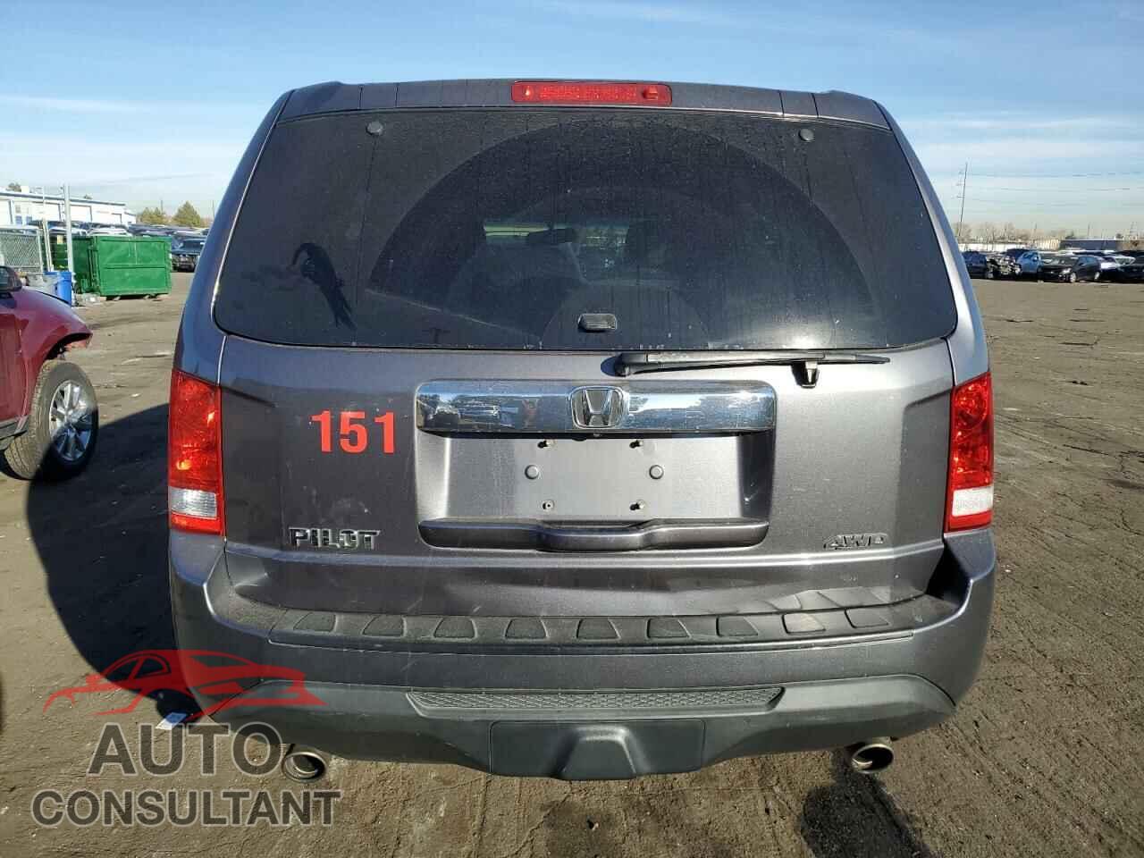 HONDA PILOT 2014 - 5FNYF4H72EB047873