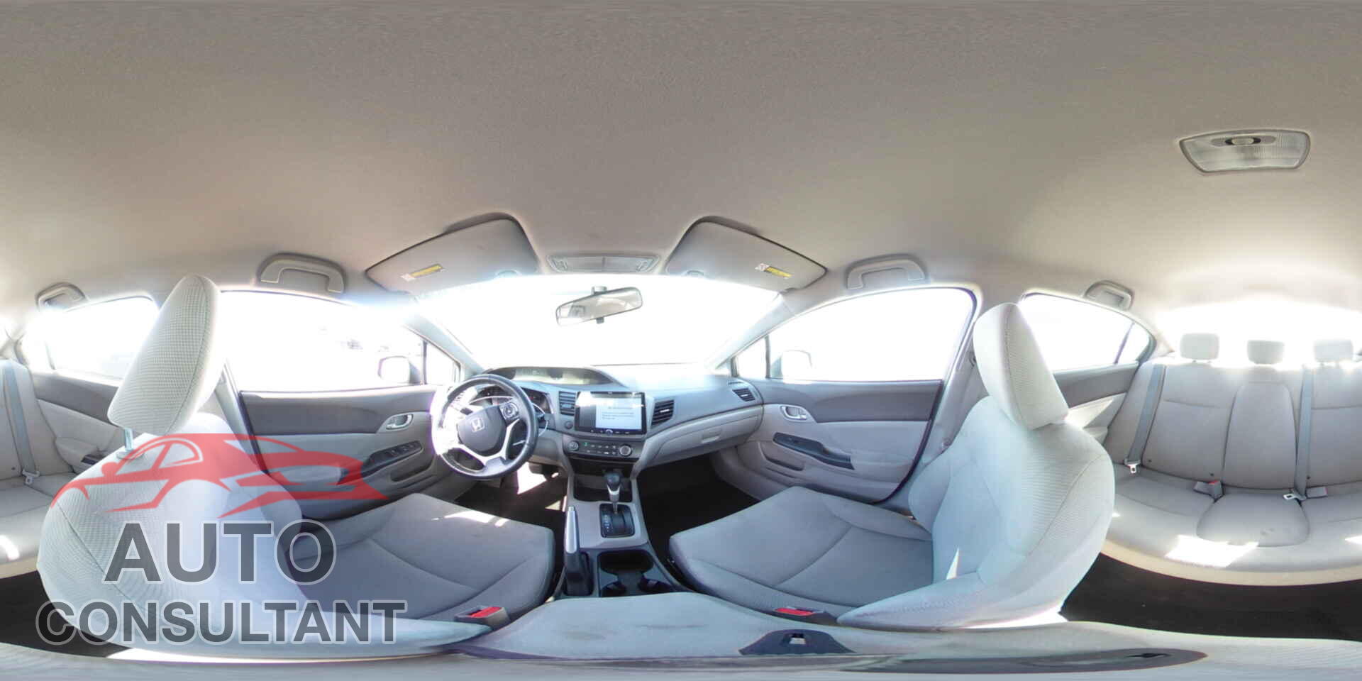 HONDA CIVIC 2012 - 19XFB2F59CE376887