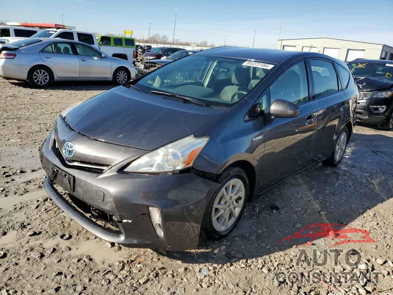 TOYOTA PRIUS 2012 - JTDZN3EU7C3044165