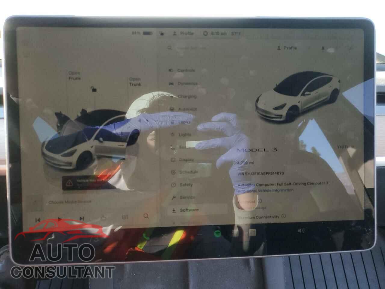 TESLA MODEL 3 2023 - 5YJ3E1EA5PF514878