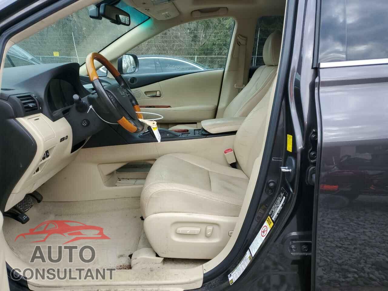 LEXUS RX350 2010 - 2T2BK1BA2AC033244