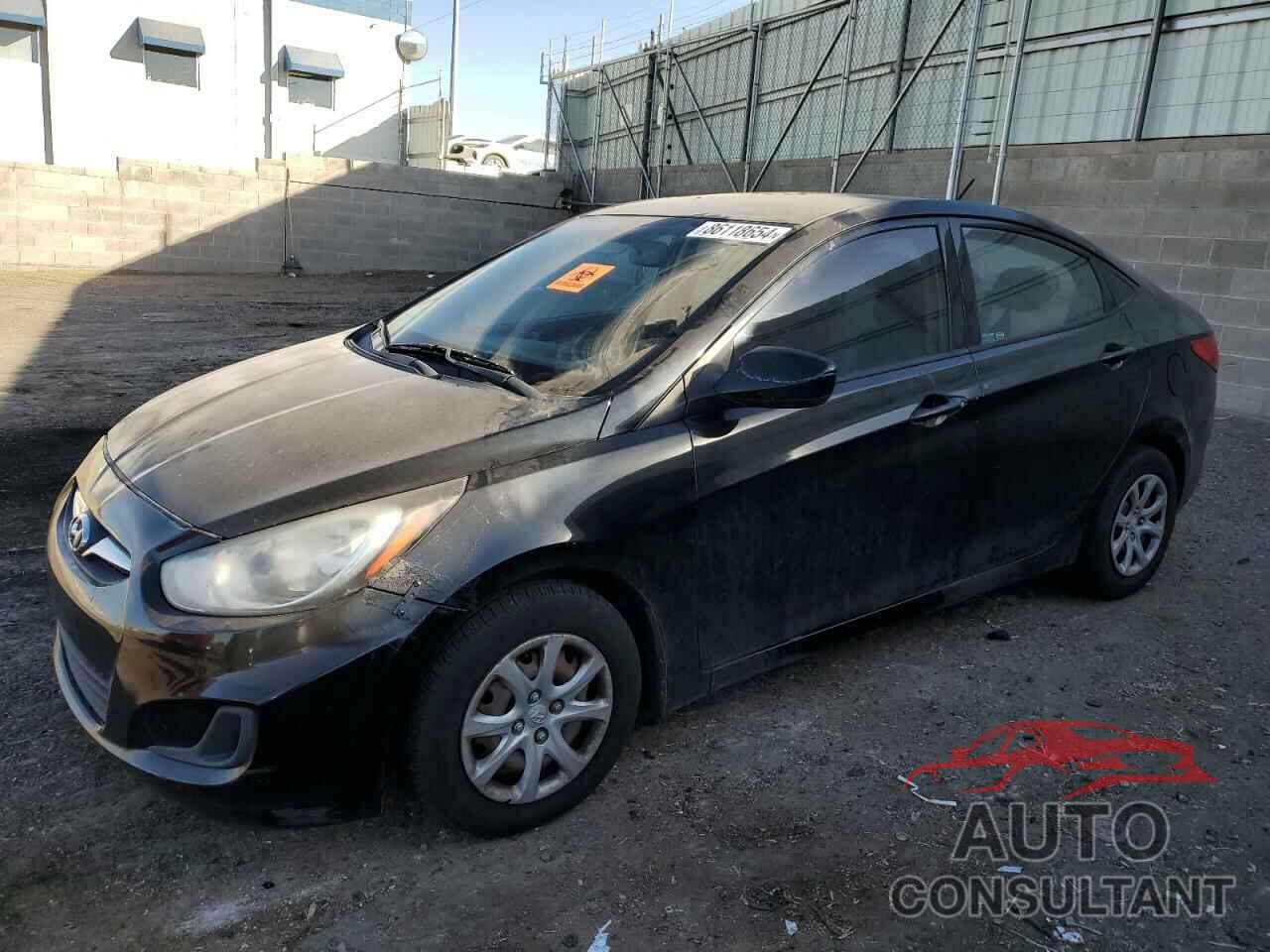 HYUNDAI ACCENT 2012 - KMHCT4AEXCU186628