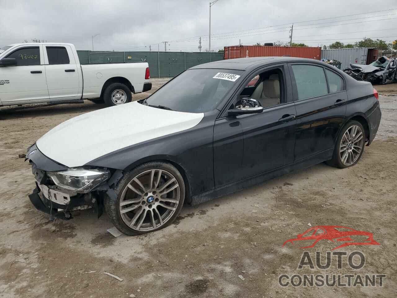 BMW 3 SERIES 2017 - WBA8B3G5XHNU35569