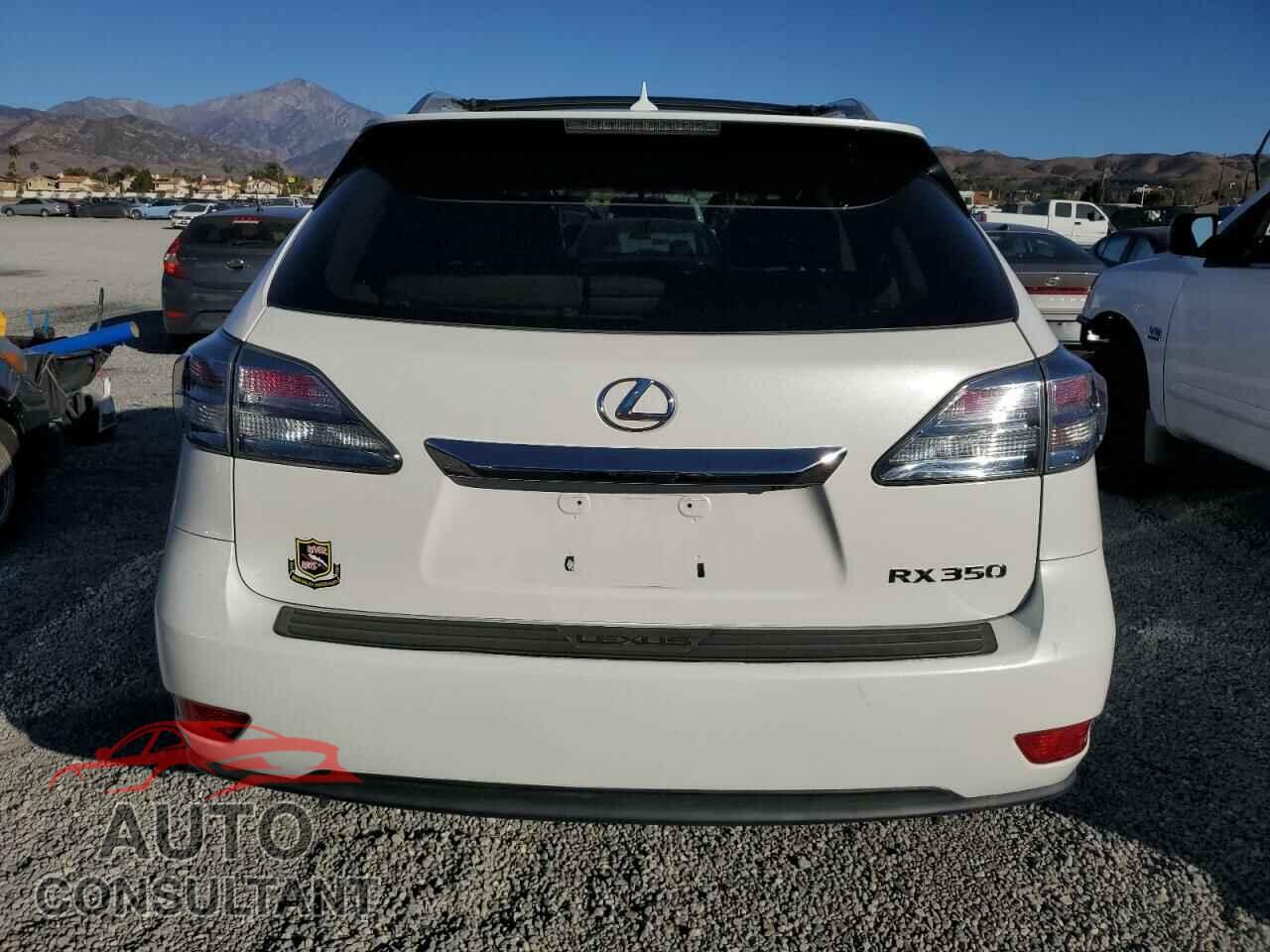 LEXUS RX350 2011 - 2T2ZK1BA0BC055100