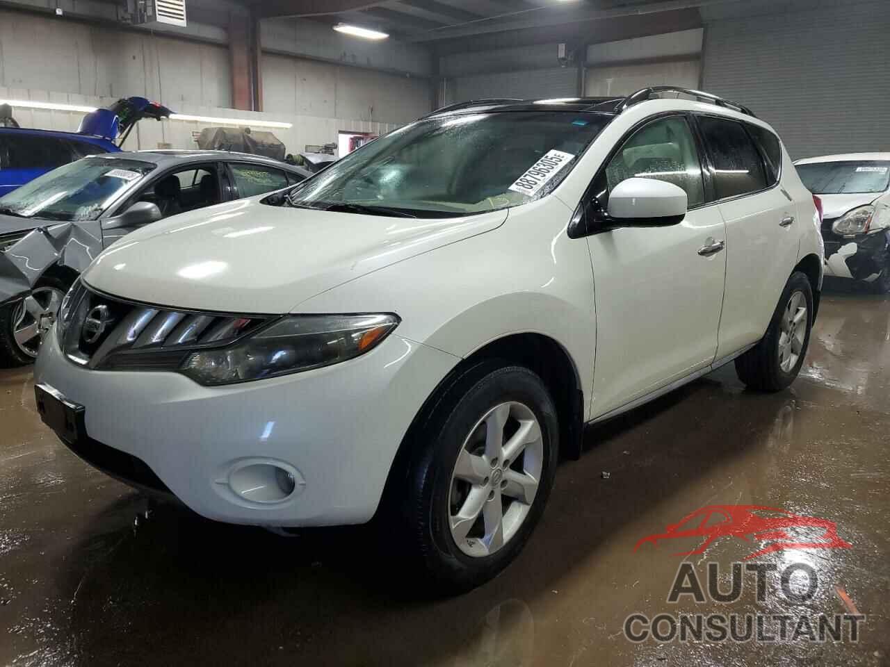 NISSAN MURANO 2009 - JN8AZ18W19W157334