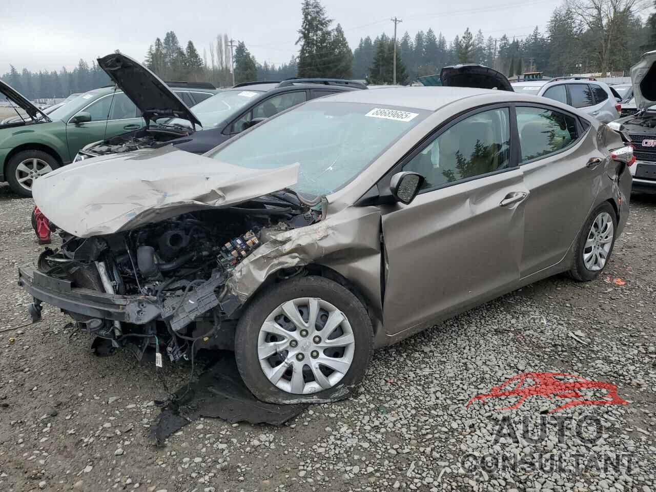 HYUNDAI ELANTRA 2012 - 5NPDH4AE5CH111212